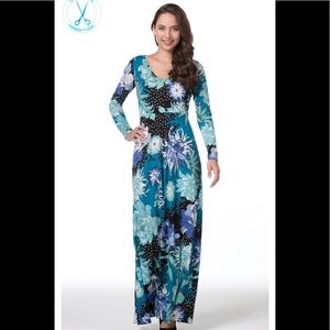 Tori Richard Monarch Gemma Maxi- made in Hawaii